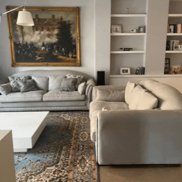 Antes y después: un piso decorado por la estilista de El Mueble Sol van Dorssen que ha dado un cambio radical