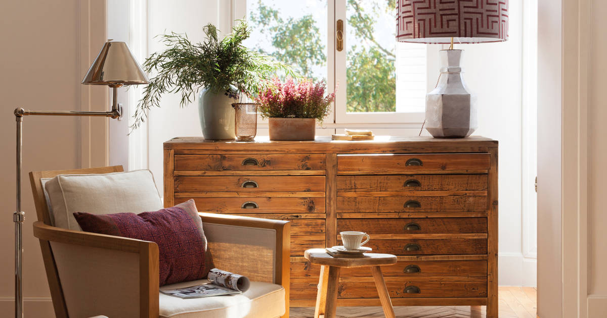 Cómo integrar muebles de madera natural en la decoración de tu hogar