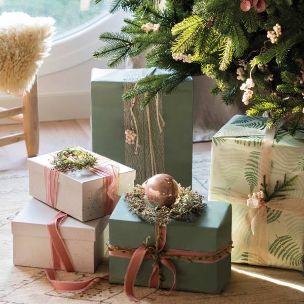 22 maneras diferentes e ingeniosas de colocar los regalos en casa