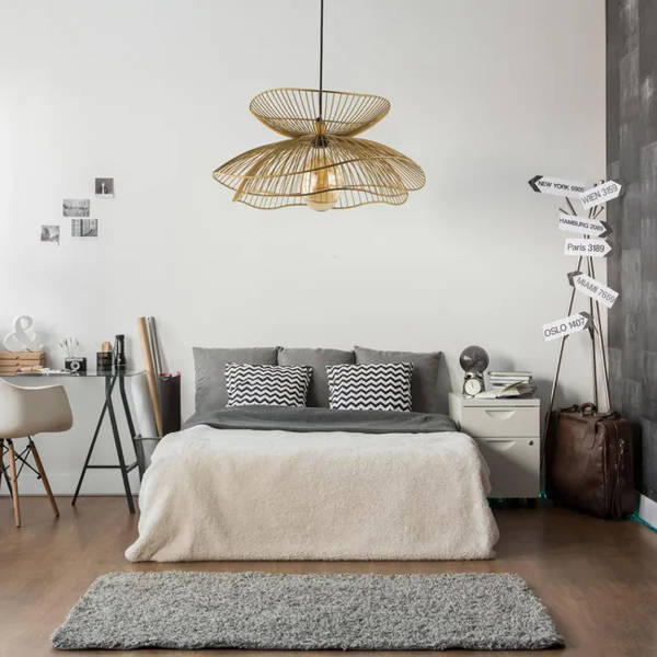 Lámparas de techo de Leroy Merlin para dormitorio de matrimonio: 10 diseños con los que sumar estilo y calidez