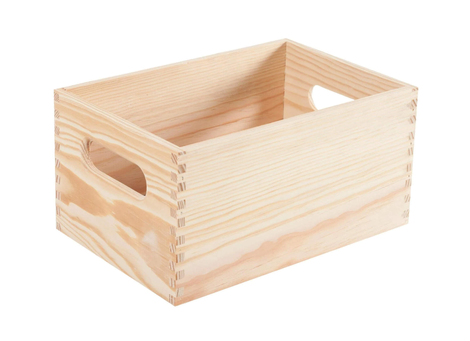 Caja de madera de Leroy Merlin.