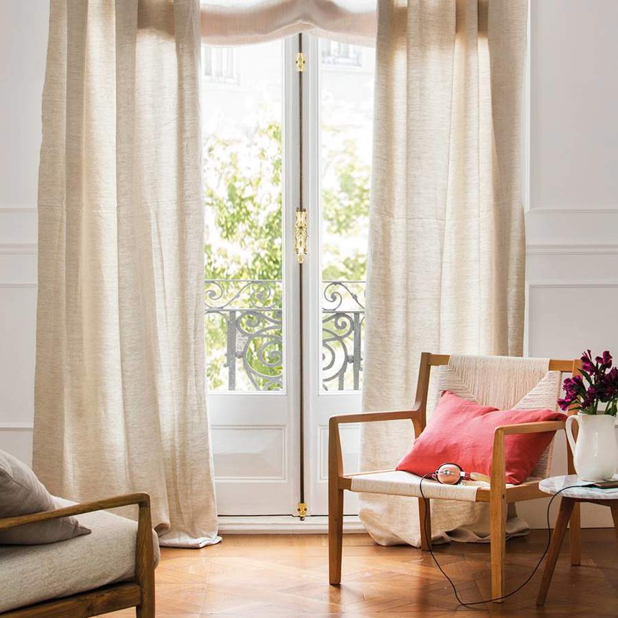 10 mejores cortinas para salón de Leroy Merlin (bonitas, fáciles de colocar y lavar)
