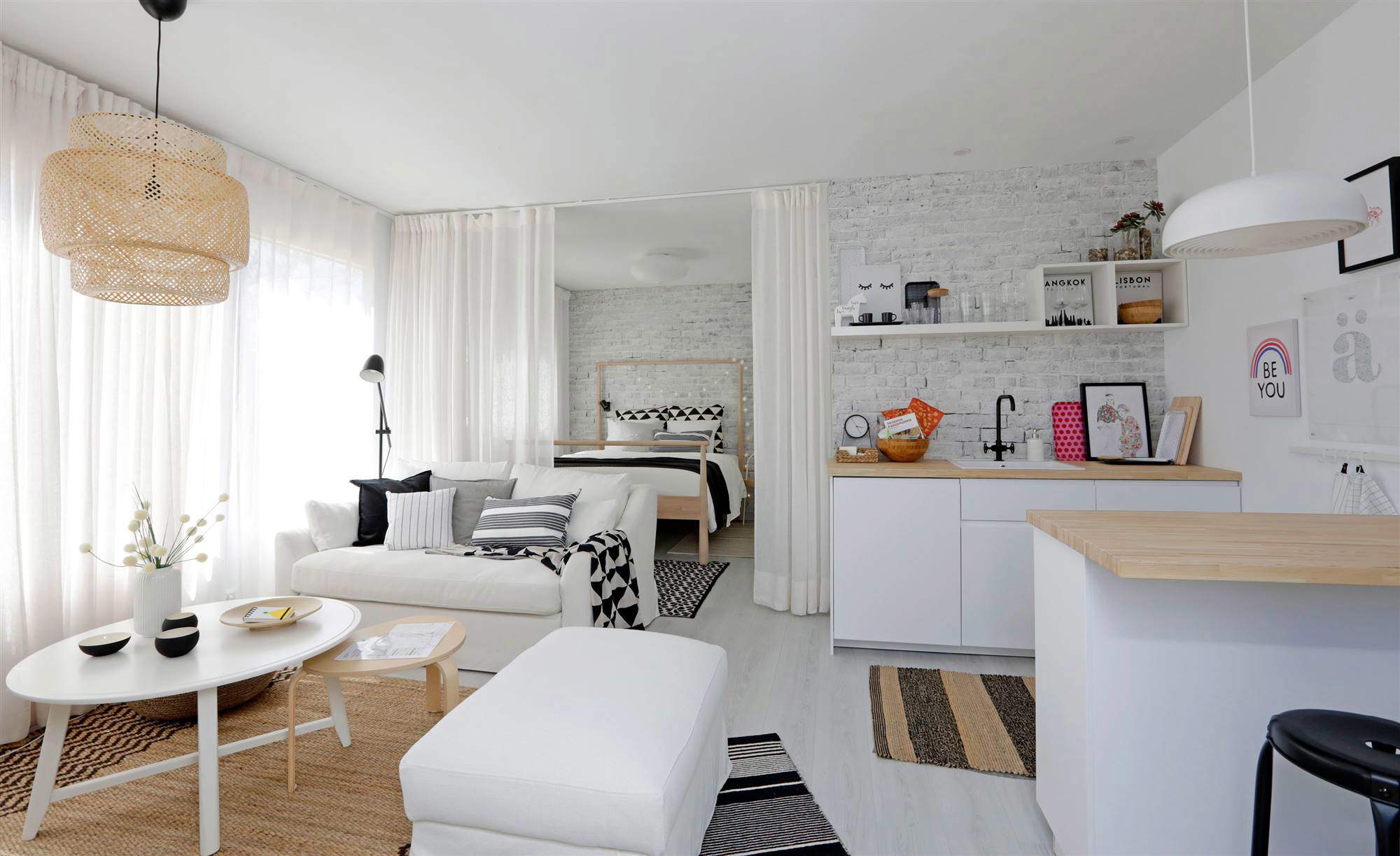 Mini apartamento creado por Ikea para el Primavera Sound