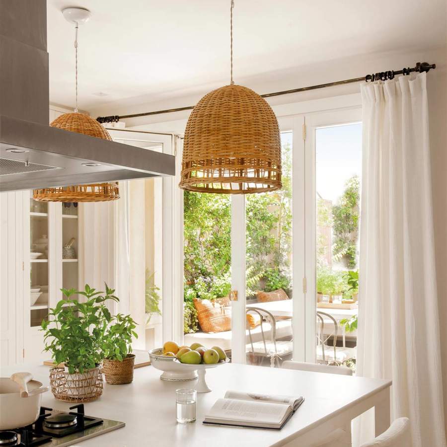 cortinas para ventanas de cocina modernas elegantes para comedor decoracion