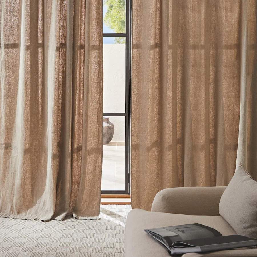 Las cortinas de lino más buscadas y deseadas están rebajadas (y