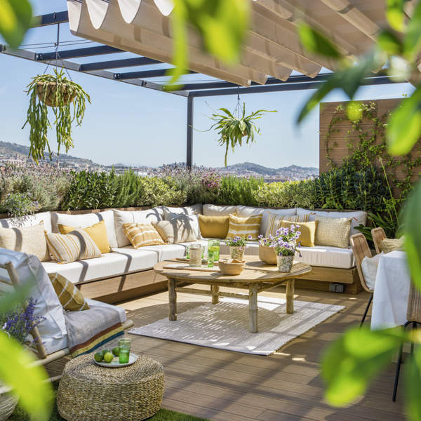 Cómo decorar tu terraza: 45 ideas que tienen en cuenta su tamaño y forma. ¡Infalibles!