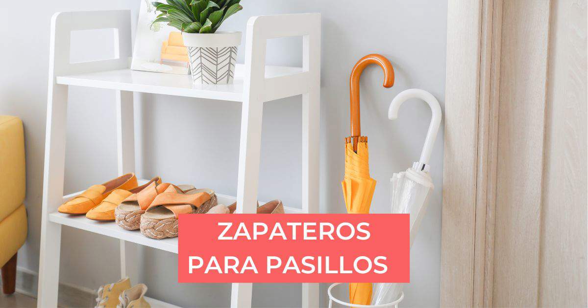 Zapateros estrechos para pasillos: 10 ideas para inspirarte