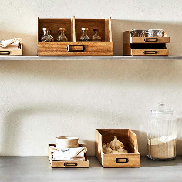 Zara Home rebaja mucho (desde 2 €) las cajas favoritas de las estilistas para ordenar y decorar la cocina 