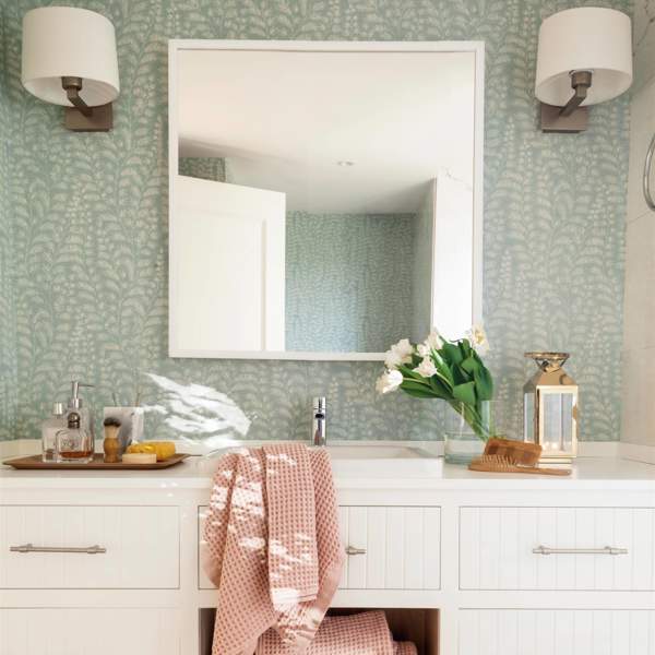 13 FOTOS e ideas para decorar el frente del lavabo ¡en las que no habías pensado! que darán estilazo al baño