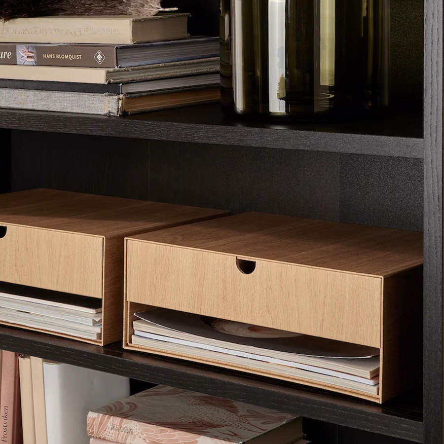 La mini cómoda de Ikea perfecta para estanterías, armarios y escritorios.
