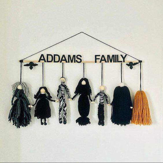 Un guiño a la Familia Addams