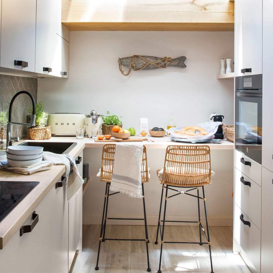 Cocinas: decoración de cocinas modernas, grandes o pequeñas - El Mueble
