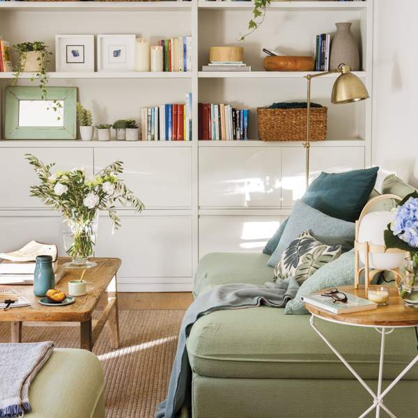 9 FOTOS e ideas de salones pequeños con muebles grandes para aprovechar el espacio al máximo