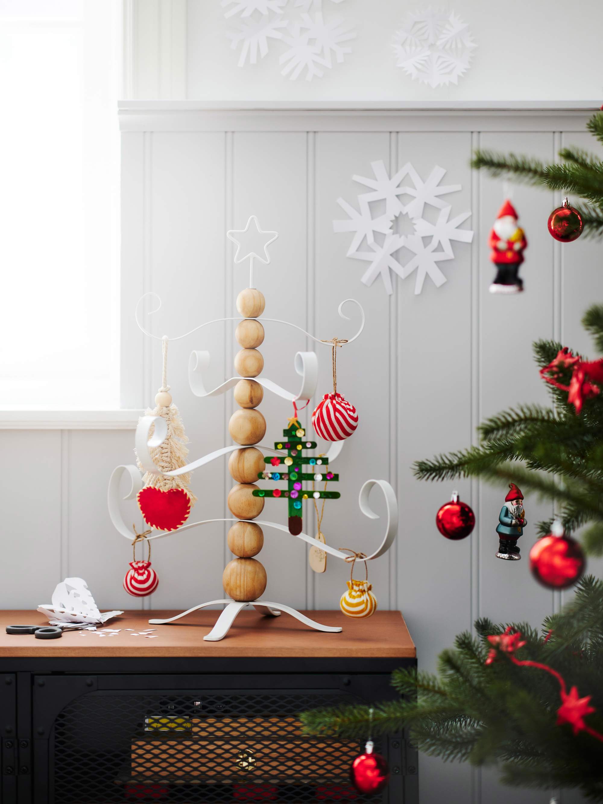 VINTERFINT Adorno en forma de árbol de Navidad de IKEA