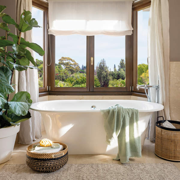 12 ideas para decorar el baño con un encantador y sereno estilo boho chic. ¡Y relájate!