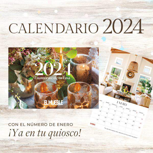 El Calendario El Mueble 2024, el más decorativo del quiosco, este mes con la revista 