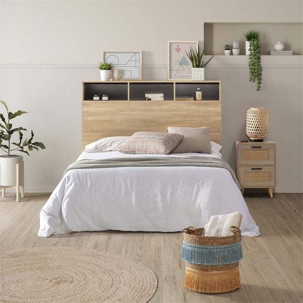 8 muebles auxiliares de dormitorio de Conforama que aprovechan genial el espacio en las habitaciones más pequeñas