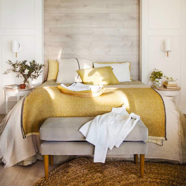 8 descalzadoras de dormitorio para todos los estilos: modernas, elegantes, cálidas y muy cómodas