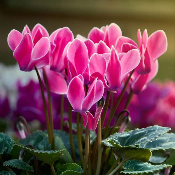 Trucos de jardinería para que el ciclamen florezca en invierno en todo su esplendor: ubicación, temperatura y cuidados