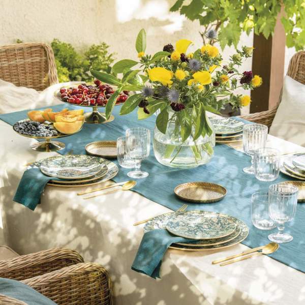 6 caminos de mesa elegantes de Mango Home para decorar tu comedor como en la revista El Mueble (algunos están rebajados)