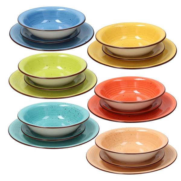 Lidl arrasa con el conjunto de platos más colorido que recuerda a la vajilla portuguesa en tendencia